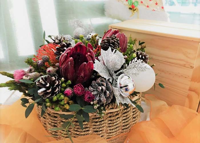 Protea inspiration bouquet arrangement (11)