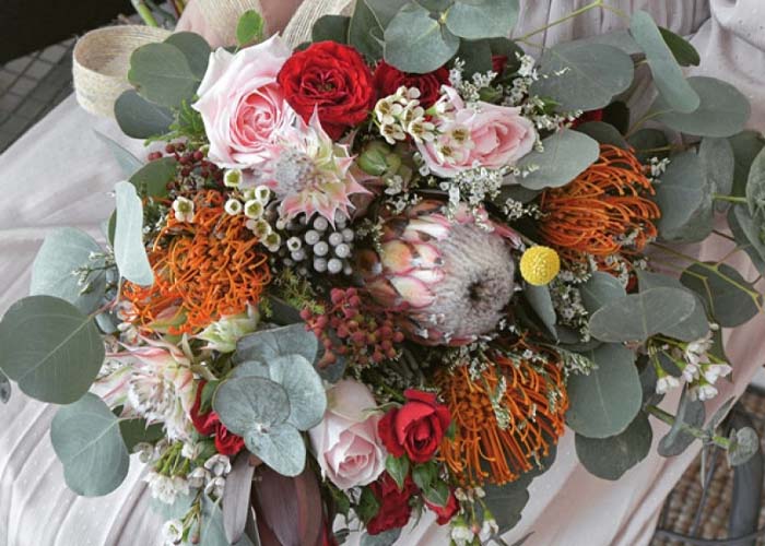 Protea inspiration bouquet arrangement (12)