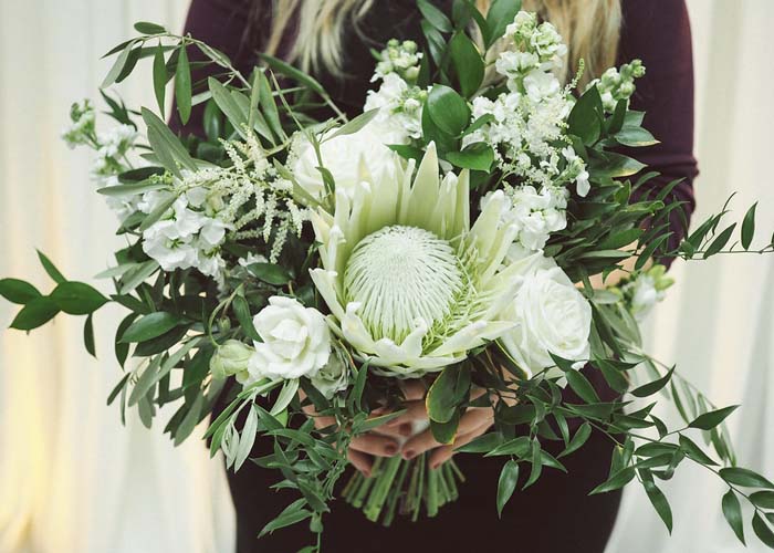 Protea inspiration bouquet arrangement (2)